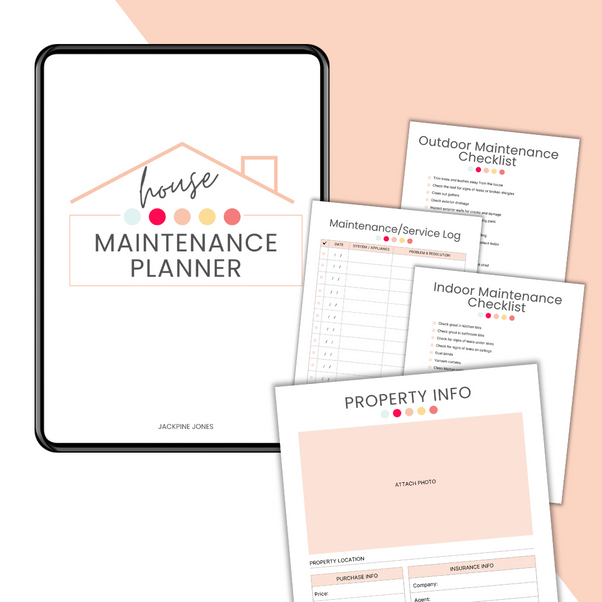 Digital House Maintenance Planner