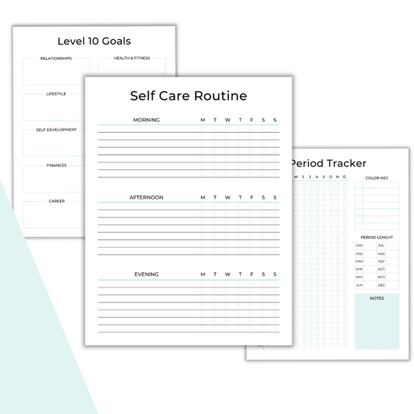 Digital Ultimate Self Care Planner